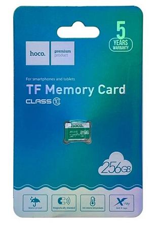 Micro SD 256GB class 10 U3, HOCO, A1