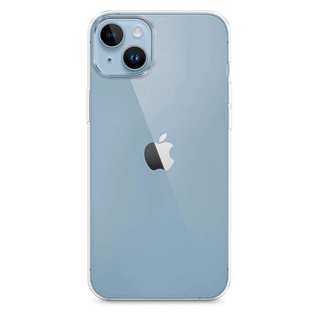 Чехол силиконовый для iPhone 14 Plus (6.7), X-CASE, прозрачный