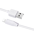 USB дата кабель Lightning, HOCO, X1, 2M, белый