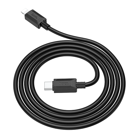Кабель Lightning to Type-C (PD), HOCO, X73, 1м, черный