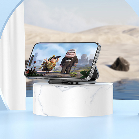 Беспроводное зарядное устройство, CQ4, HOCO, 3-в-1, часы+телефон+наушники, черный