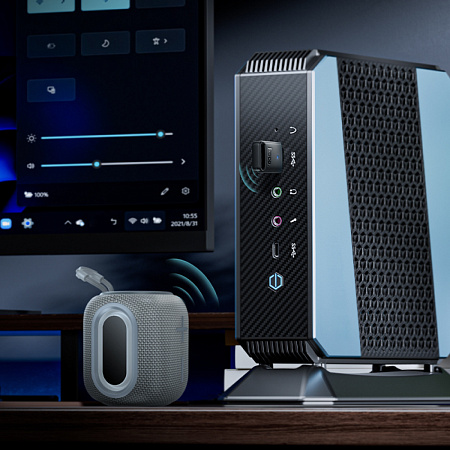 USB Bluetooth адаптер, UA42, HOCO, Bluetooth версия: 5.4, черный