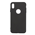 Чехол-накладка для iPhone XS Mas,  из 3-х частей, черный