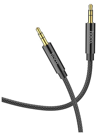AUX Audio кабель 3,5 мм, UPA19, HOCO, черный