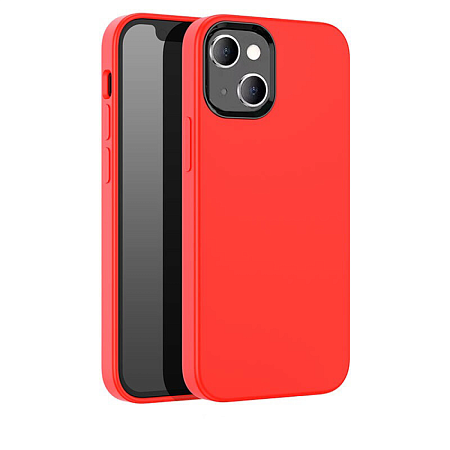 Чехол силиконовый для iPhone 13 (6.1), Pure series, HOCO, красный