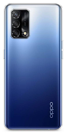 Чехол силиконовый для OPPO A74 (4G)/F19, X-CASE, прозрачный