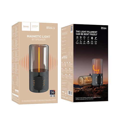 Колонка BS64 Rocker BT speaker, HOCO, черная