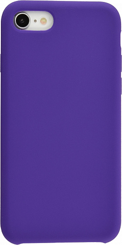Чехол-накладка для iPhone 7/8/SE (2020), Silicon Case, фиолетовый