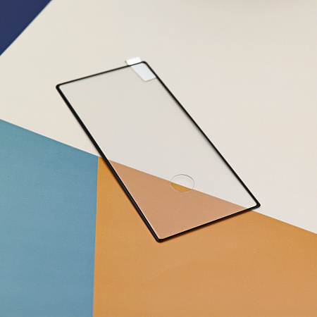 Защитное стекло на Samsung, Galaxy Note 20 Ultra (4G/5G), полный клей,прозрачное с черной рамкой, X-CASE