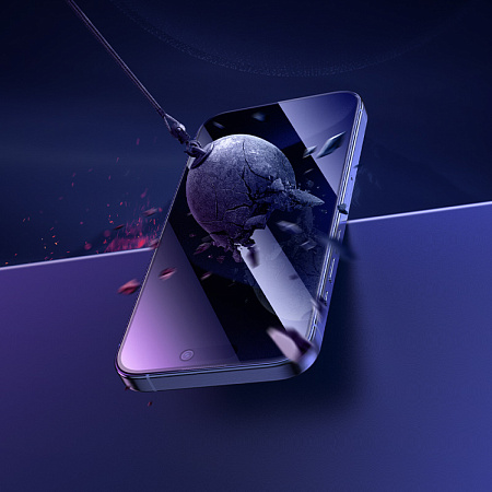 Защитное стекло для iPhone 15 Pro Max, A38, HOCO, 360-degree Privacy, черное