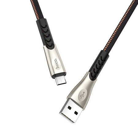 USB Кабель Micro, HOCO, U48, черный
