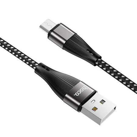 USB Кабель Micro, HOCO, X57, черный
