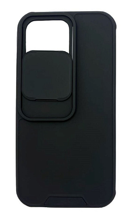 Чехол силиконовый для iPhone 13 Pro (6.1), Camera lens protector series, HOCO, черный