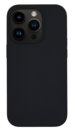 Чехол-накладка для iPhone 14 Pro, Silicon Case, без лого, угольно-серый