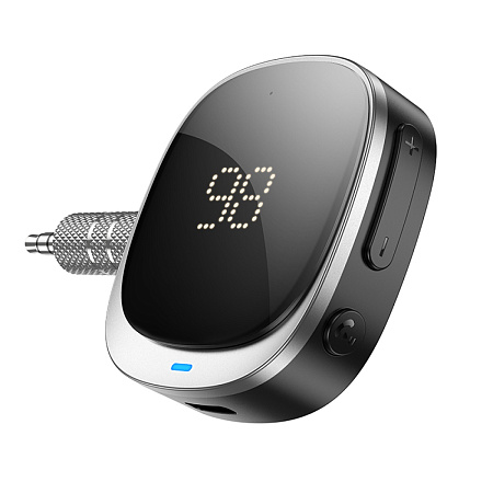 Bluetooth Receiver, E80, HOCO, черный