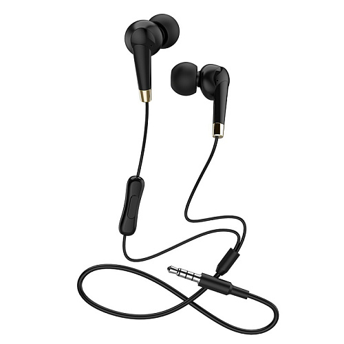 Проводные наушники M58 Amazing universal earphones with mic, черные
