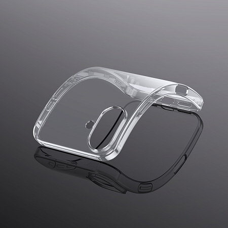 Чехол силиконовый для iPhone 16, Light series TPU, HOCO, прозрачный