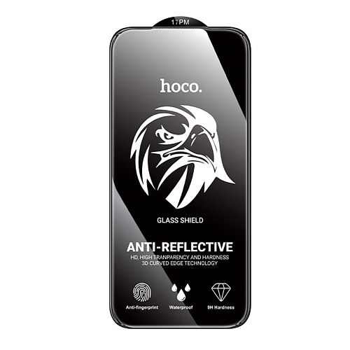 Защитное стекло для iPhone 18 Pro/17 Pro, A40, HOCO, прозрачность 95%, тонкая рамка