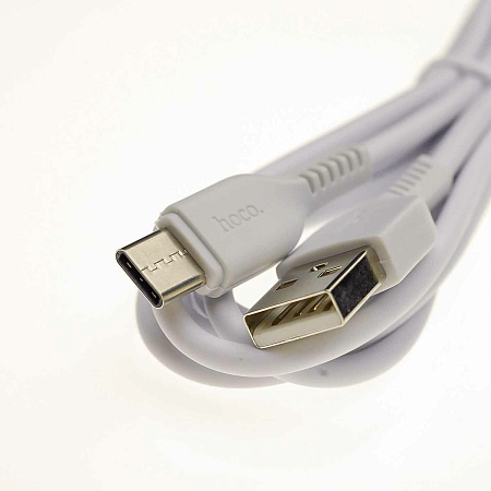 USB Кабель Type-C, HOCO, X20, 2M, белый