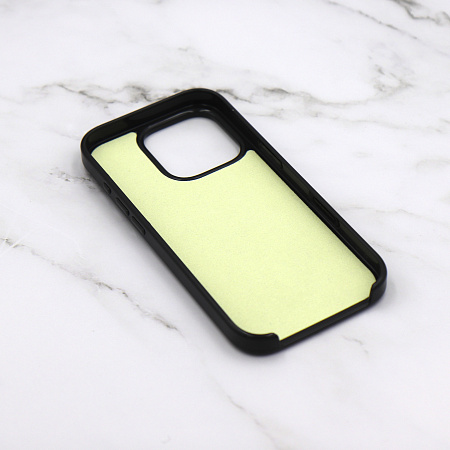 Чехол-накладка для iPhone 16 Pro, глянцевый, магнитный (MagSafe), без лого, X-CASE, черный