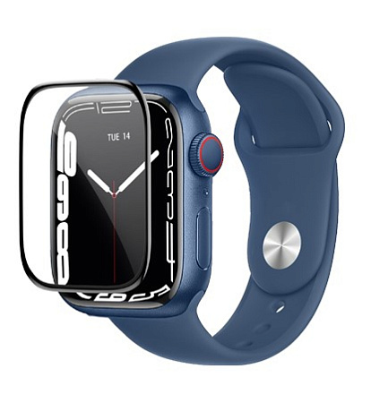 Защитная пленка на Apple Watch Series 4/5/6/SE, HOCO, A30, 44mm, черное