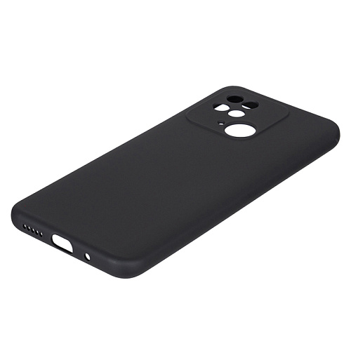 Чехол силиконовый для Xiaomi Redmi 10C/Poco C40, good quality, с защитой камеры, X-CASE, черный