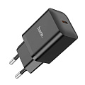 Сетевое зарядное устройство, 1 PD 20W (N27), HOCO, черный