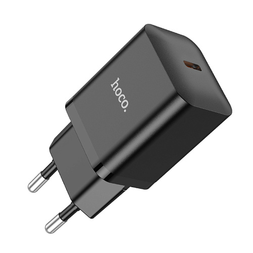 Сетевое зарядное устройство, 1 PD 20W (N27), HOCO, черный