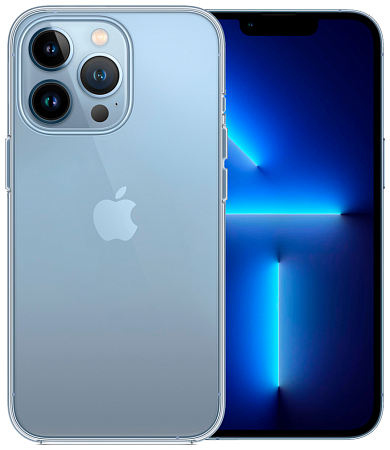 Чехол силиконовый для iPhone 13 Pro (6.1), Light series TPU, HOCO, прозрачный