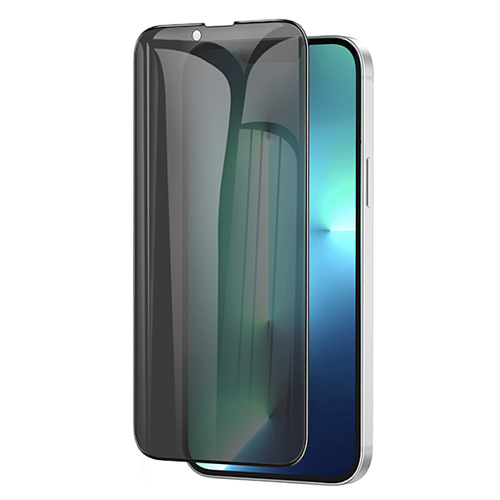 Защитное стекло на iPhone 13 mini (5.4) A25, HOCO, Full-screen anti-drop and privacy-proof tempered film, черное