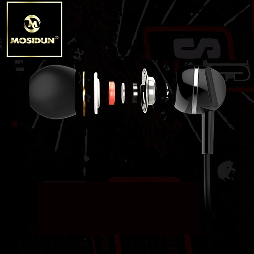 Наушники Mosidun 215, черные