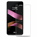 Защитное стекло на LG X Style, K200DS, прозрачное, X-CASE