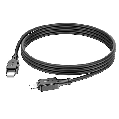Кабель Lightning to Type-C (PD), HOCO, X101, 1м, черный