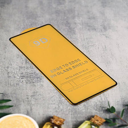 Защитное стекло на Infinix Note 40/GT 20 Pro, прозрачное с черной рамкой, X-CASE