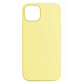 Чехол - накладка для iPhone 12/12 Pro, Silicon Case, без лого, молочный
