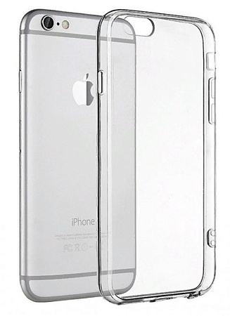 Чехол силиконовый для iPhone 6/6s, X-CASE, прозрачный