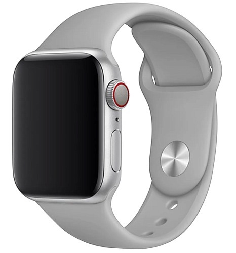 Ремешок на руку для Apple Watch 38/40/41/42 мм, HOCO, WA15, Silicon, серый