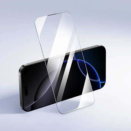 Защитное стекло для iPhone 16 Pro Max, G777, HOCO, anti-static, черное