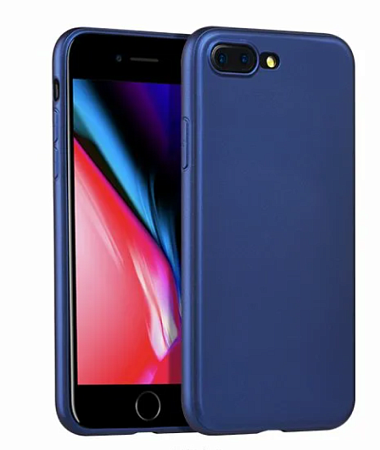 Чехол силиконовый для iPhone 7 Plus/8 Plus, HOCO, Body raise series, синий