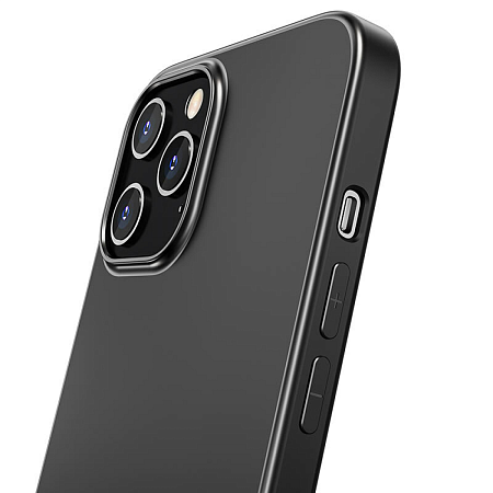 Чехол силиконовый для IPhone 12 Pro Max (6.7), Fascination series TPU, HOCO, черный