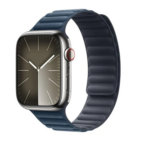Ремешок на руку для Apple Watch 44/45/46/49 мм, HOCO, WA24, магнитный, синий (blue)