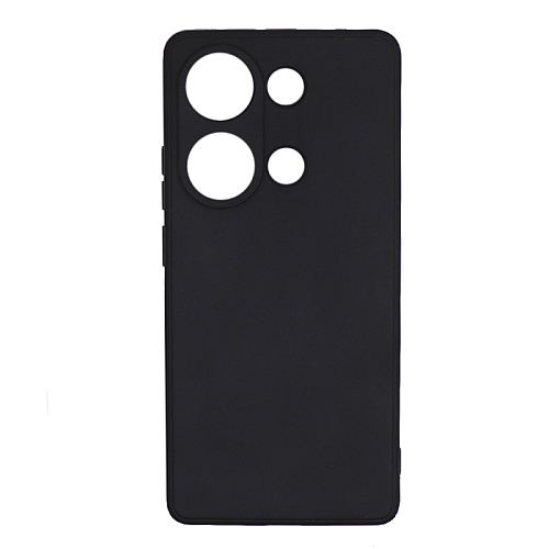 Чехол силиконовый для Xiaomi Redmi Note 13 Pro (4G)/Poco M6 Pro (4G), good quality, с защитой камеры, X-CASE, черный