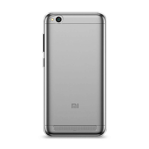 Чехол силиконовый для Xiaomi Redmi 5A, прозрачный
