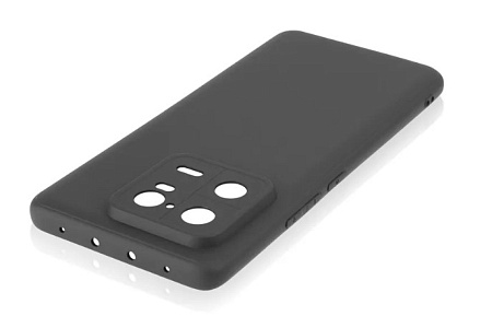 Чехол силиконовый для Xiaomi 13 Pro, с защитой камеры, X-CASE, черный