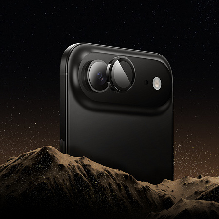 Защитное стекло для iPhone 17 Air, V14, HOCO, на заднюю камеру, черный