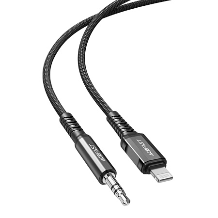 AUX Audio кабель 3,5 мм на Lightning, С1-06, ACEFAST, черный