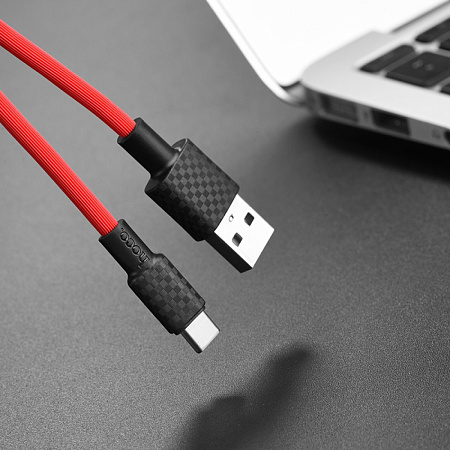 USB Кабель Type-C, HOCO, X29, красный