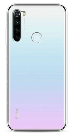 Чехол силиконовый для Xiaomi Redmi Note 8T, X-CASE, прозрачный