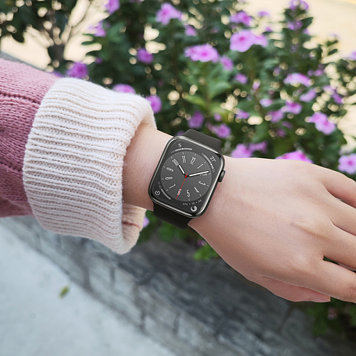 Ремешок на руку для Apple Watch 38/40/41/42 мм, HOCO, WA15, Silicon, черный