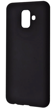 Чехол силиконовый для Samsung J600F Galaxy J6 (2018), good quality, черный